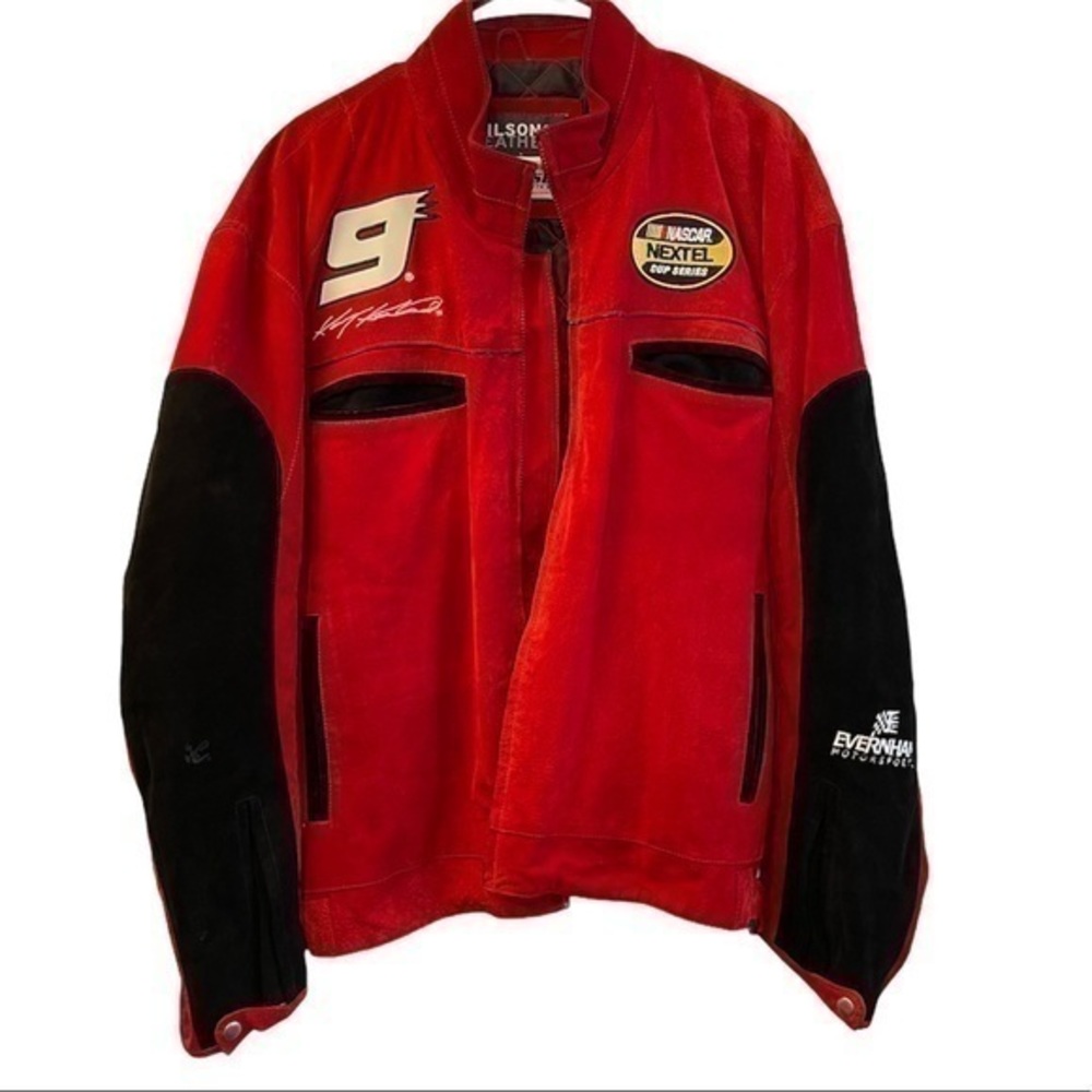 Wilson Leather Chase Authentic Nascar Dodge Jacket